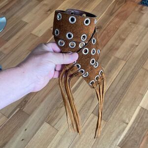 Vintage 1960’s suede belt